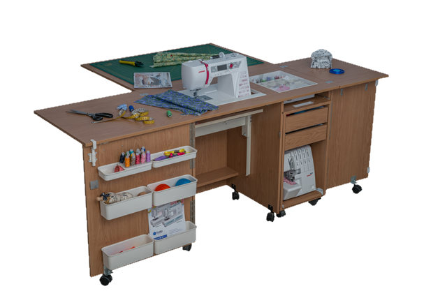 Comfort 4 Sewing Machine And Overlocker Table