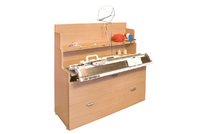 COMFORT NN (Silver 5cl.) Knitting machine table/cabinet